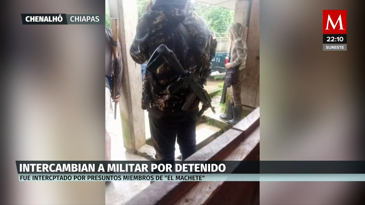 En Chiapas un soldado es detenido por parte de Autodefensas