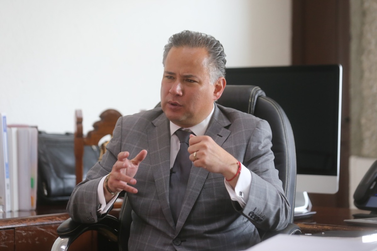 El encargado del despacho de la Procuraduría de Hidalgo, Santiago Nieto Castillo. (Jorge Carballo)