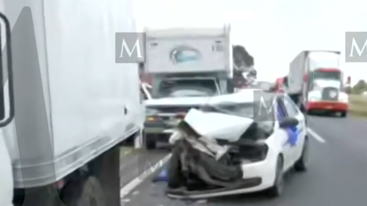 Fuerte choque en la autopista México-Pirámides deja una persona muerta ...