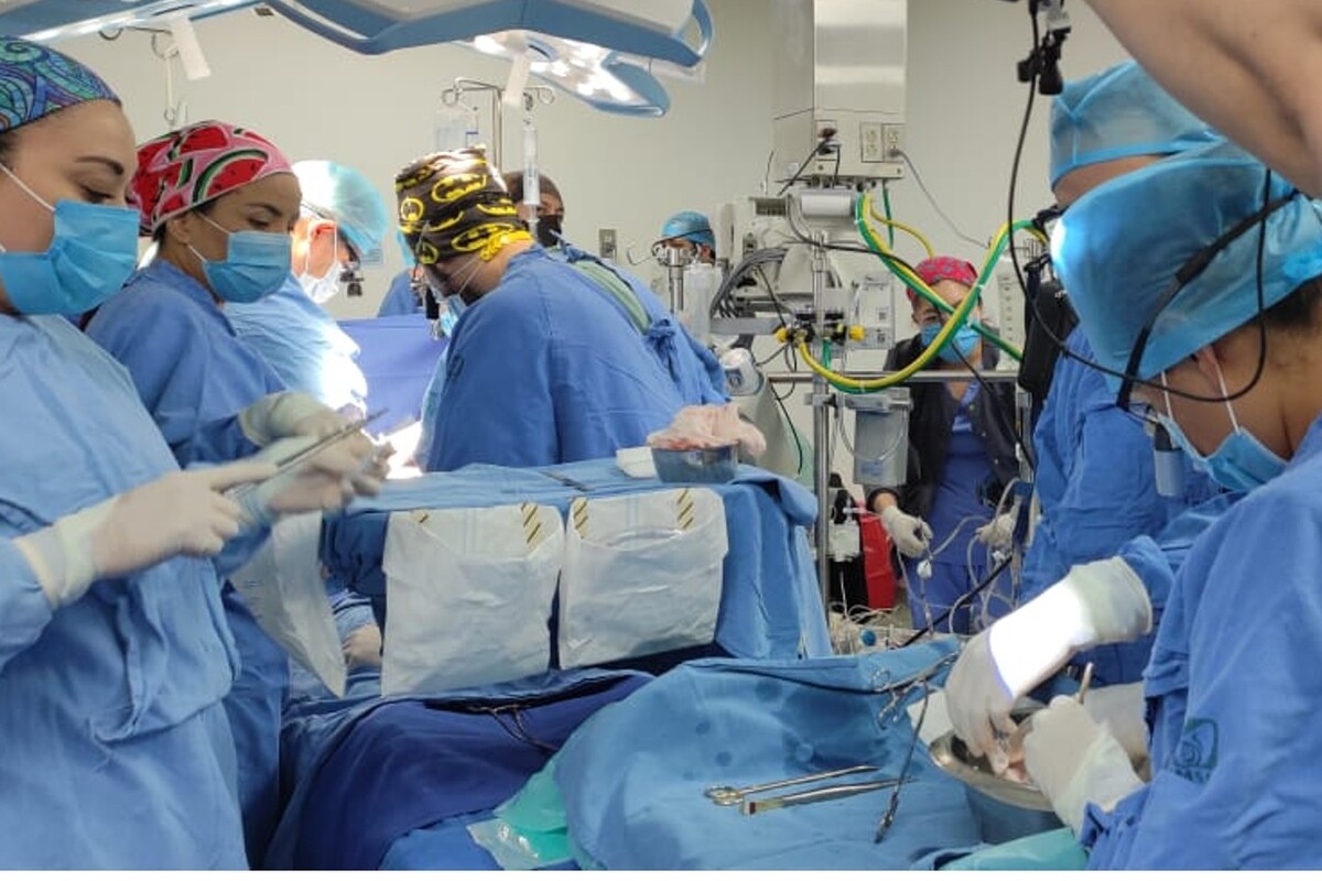 El Hospital de Cardiología No. 34 suma su segundo trasplante cardiaco del 2022 . Foto: Especial
