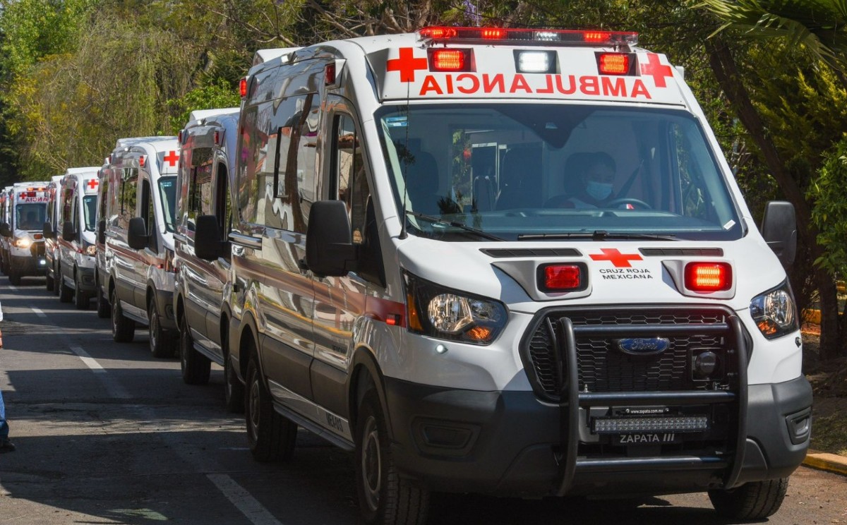 "Operativo de Cruz Roja Edomex contará con 104 ambulancias" | Especial.