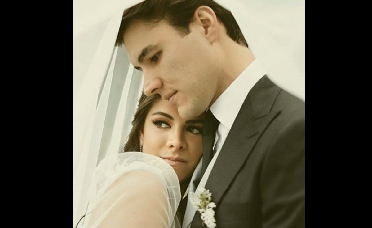 Paulina Peña compartió cuatro fotos de su boda con Fernando Tena. | Instagram Paulina Peña