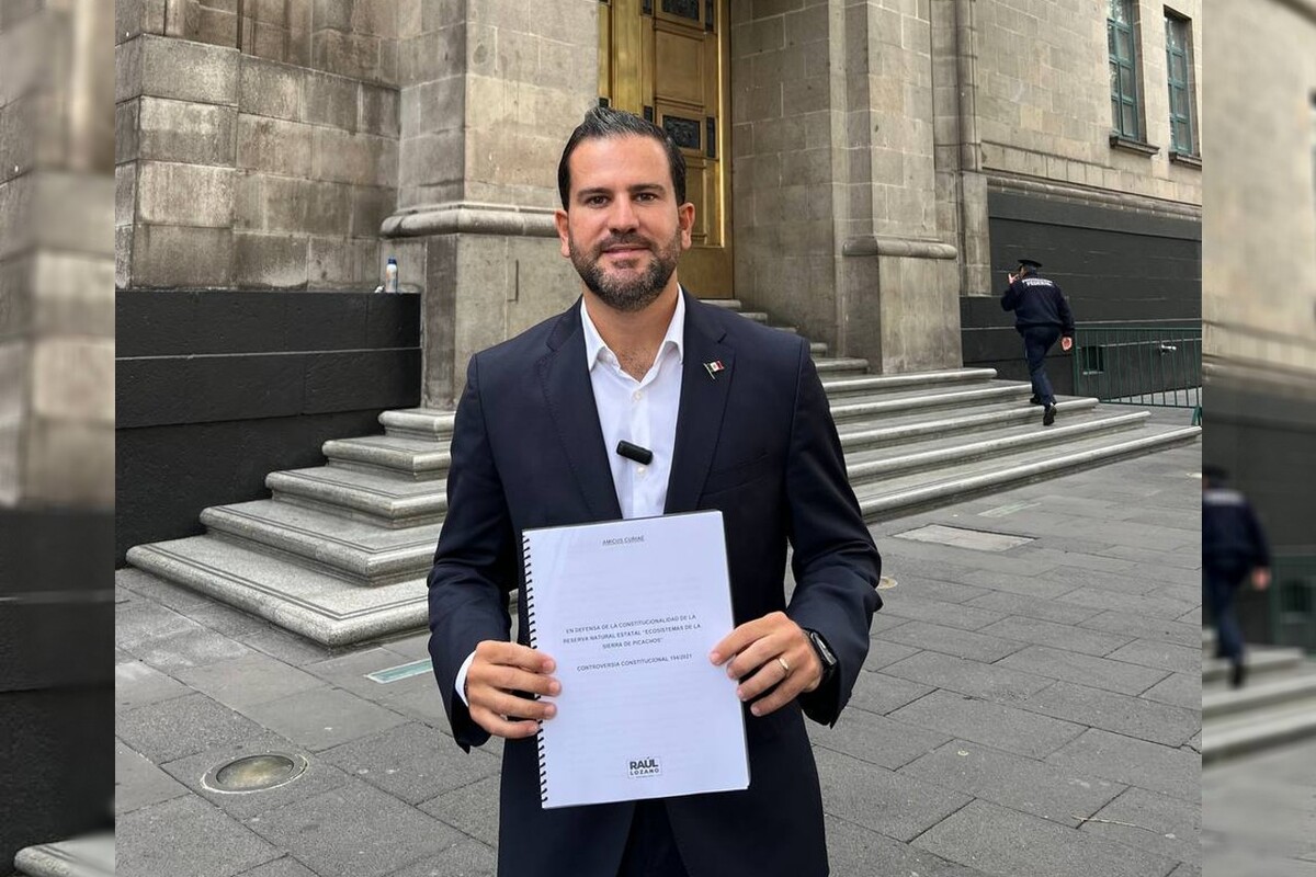 Raúl Lozano Caballero, coordinador del Partido Verde. Foto: Especial