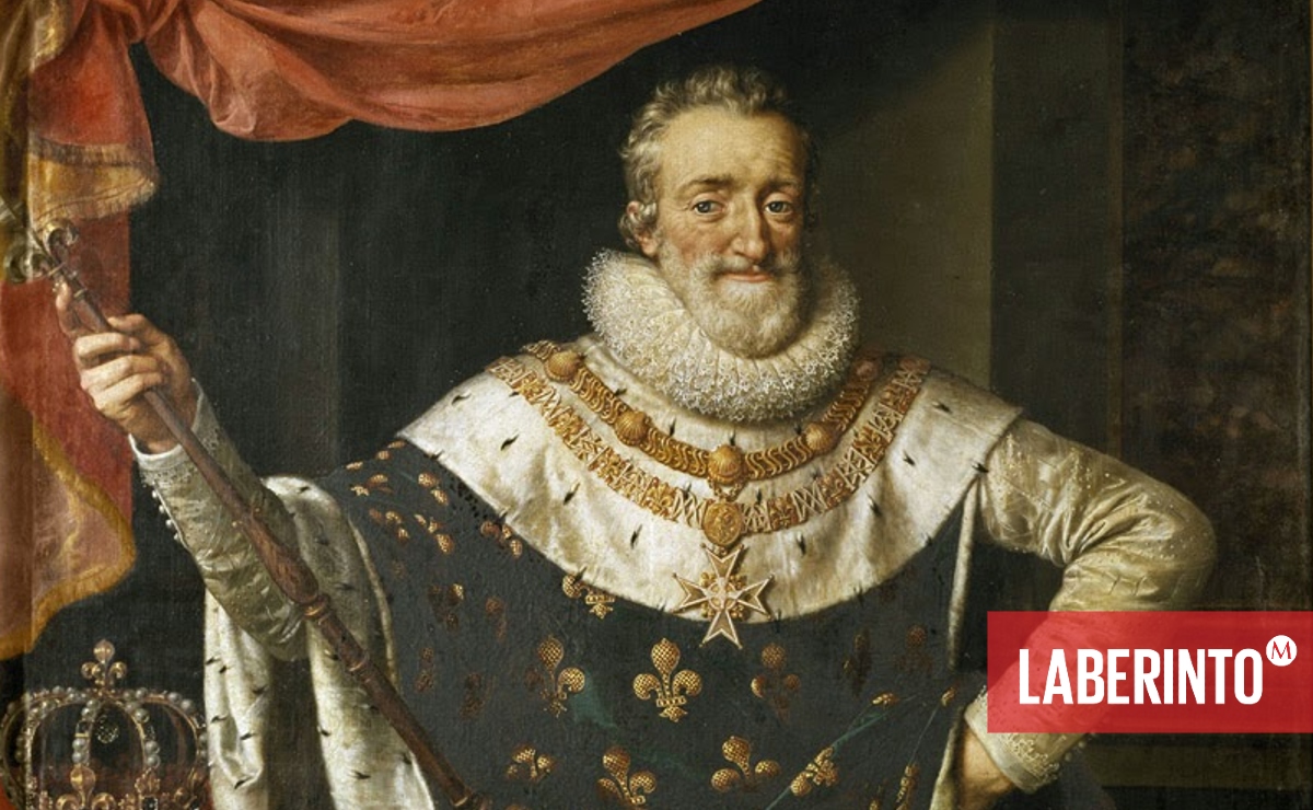 Rey Enrique IV de Francia, retrato de Frans Pourbus el Joven. (Dominio público)