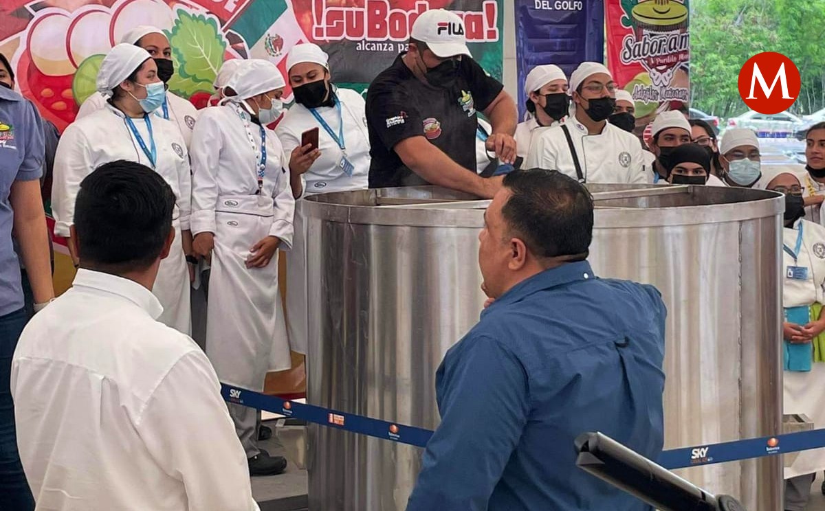 Tampico busca romper el récord de 'El pozole más grande del mundo'
