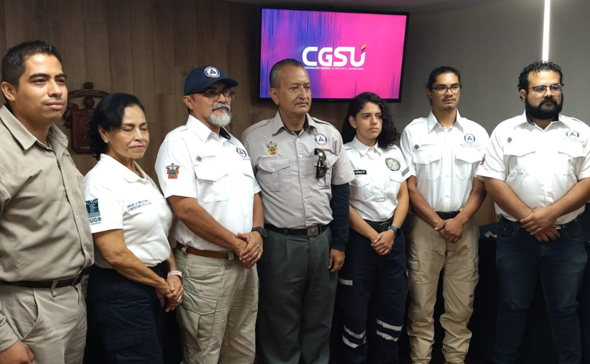 Todo listo para el macrosimulacro en la UdeG (Diana Barajas)