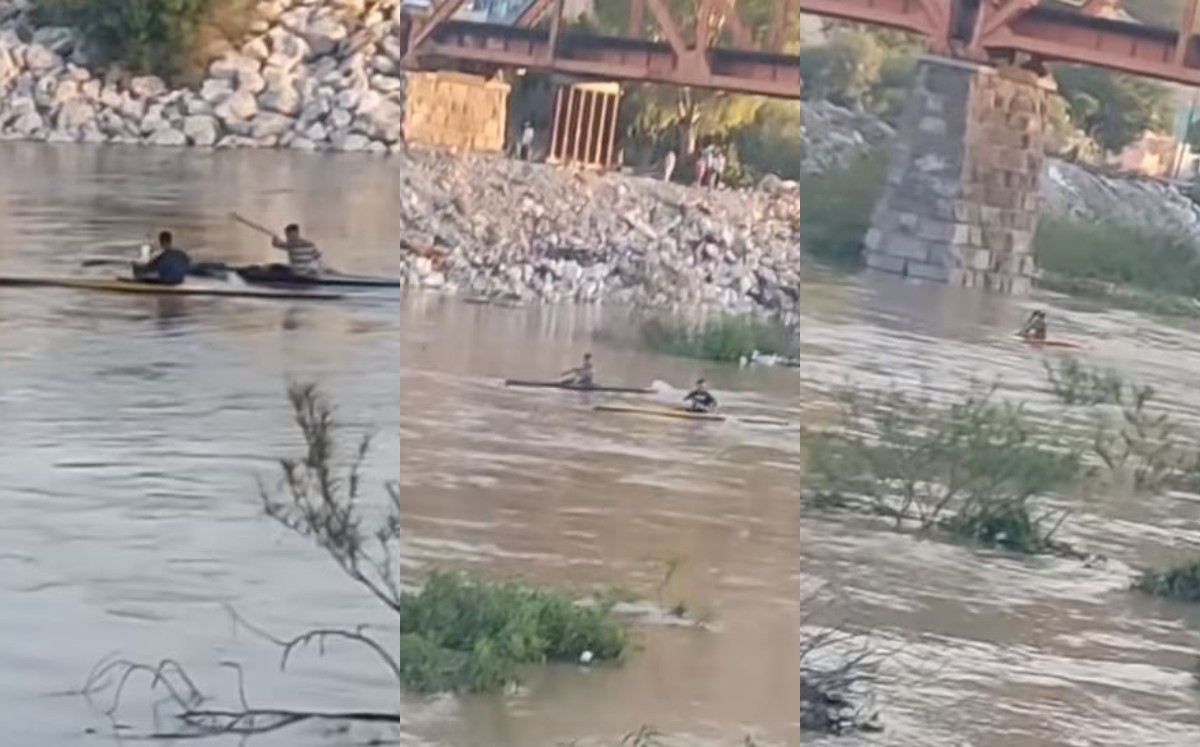 El video fue captado y subido a redes sociales. (Especial)