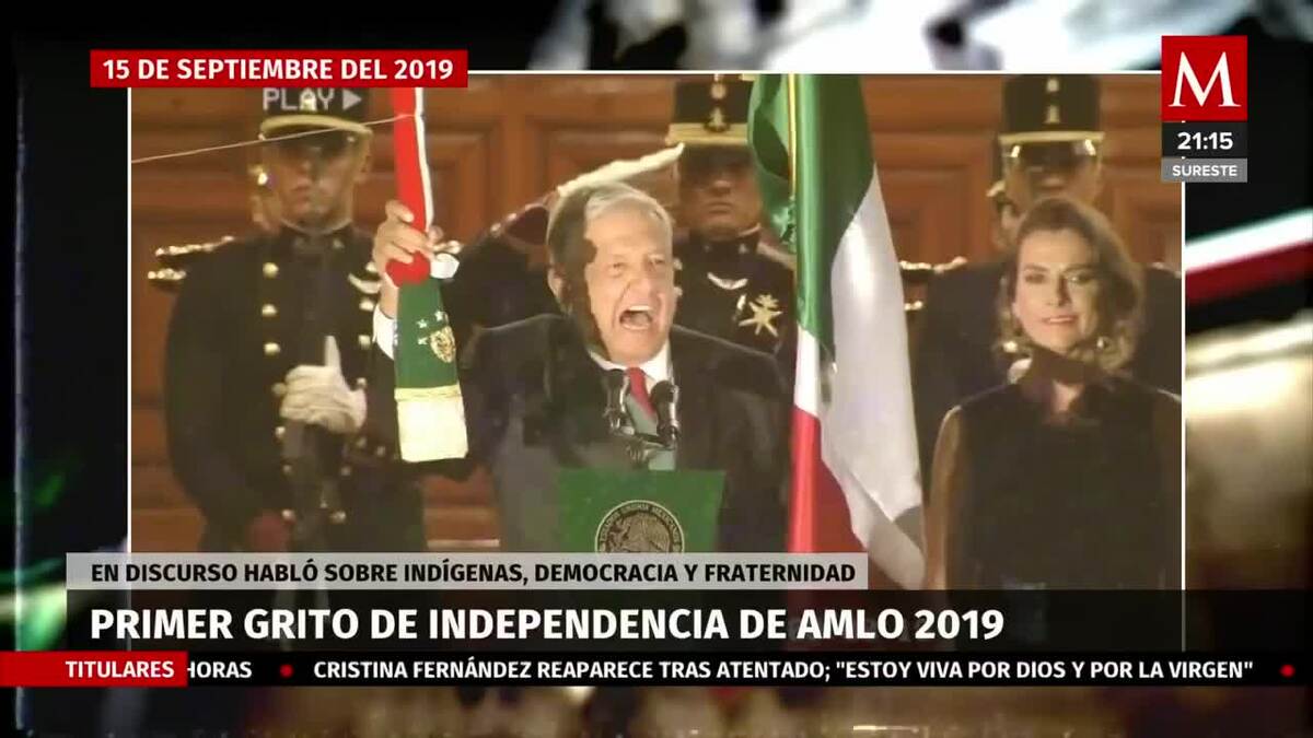 AMLO le da su toque a cada grito de independencia