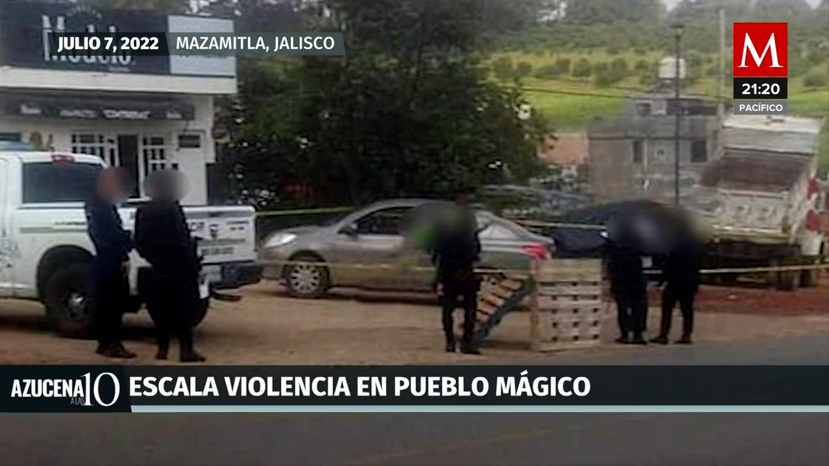 Ayer se registró un tiroteo en Mazamitla, pero hay antecedentes de la violencia
