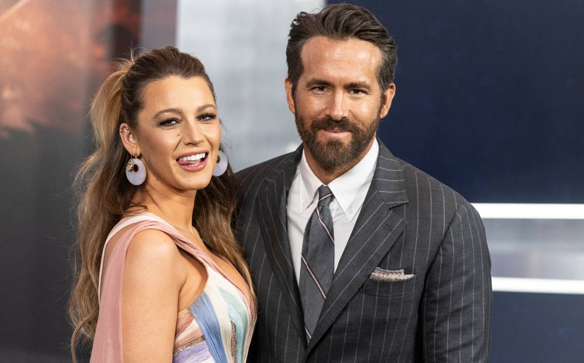 Blake Lively y Ryan Reynolds (Shutterstock).