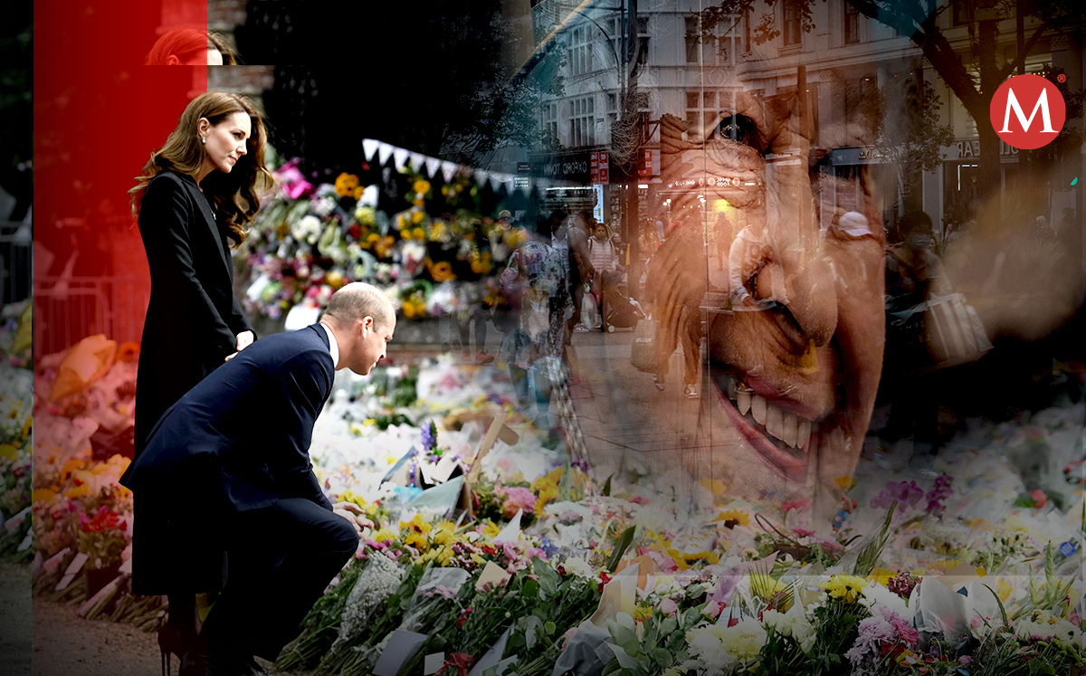 Dolientes dan el último adiós a la reina Isabel II. (Foto: Especial)