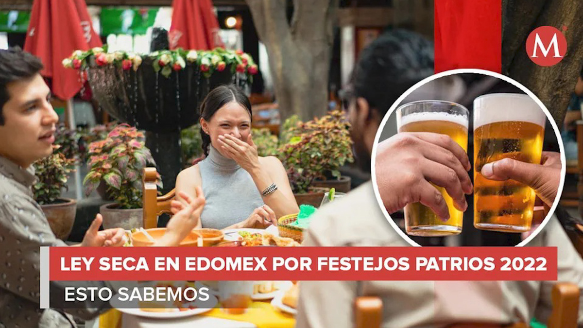 ¿Habrá ley seca este 15 de septiembre en Edomex? Aquí te lo decimos