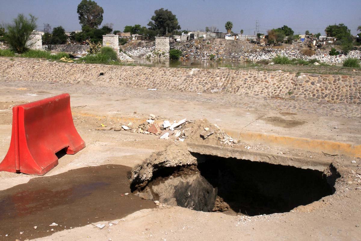 Obras Públicas será la que se encargue de la reparación. (Mauricio Román)