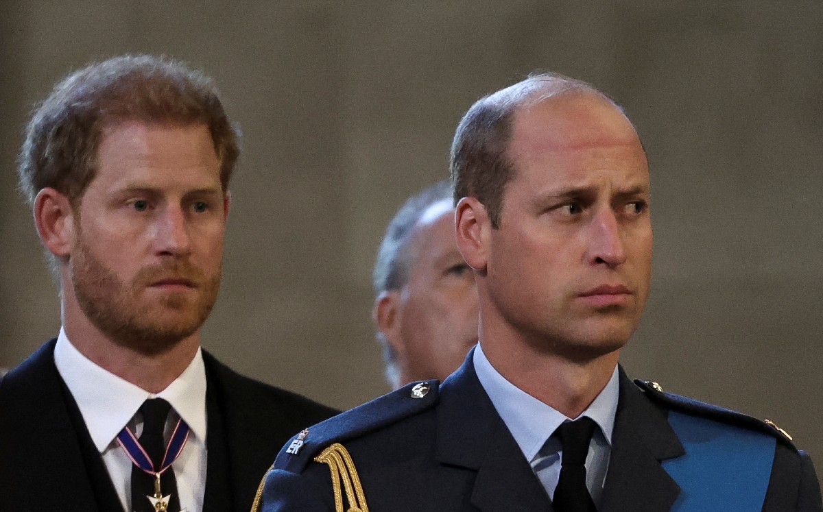 Príncipe William recuerda muerte de su mamá en funeral de Isabel II (AFP).