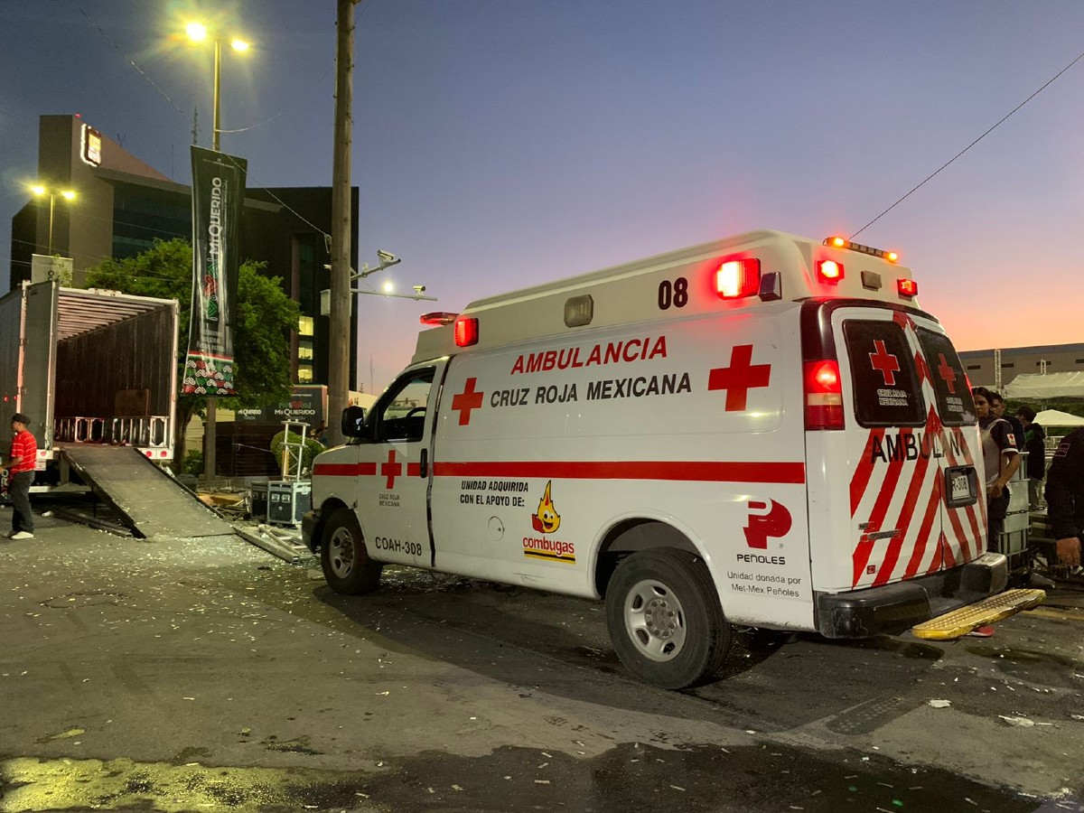 El trabajador se reportó como estable. (Especial)