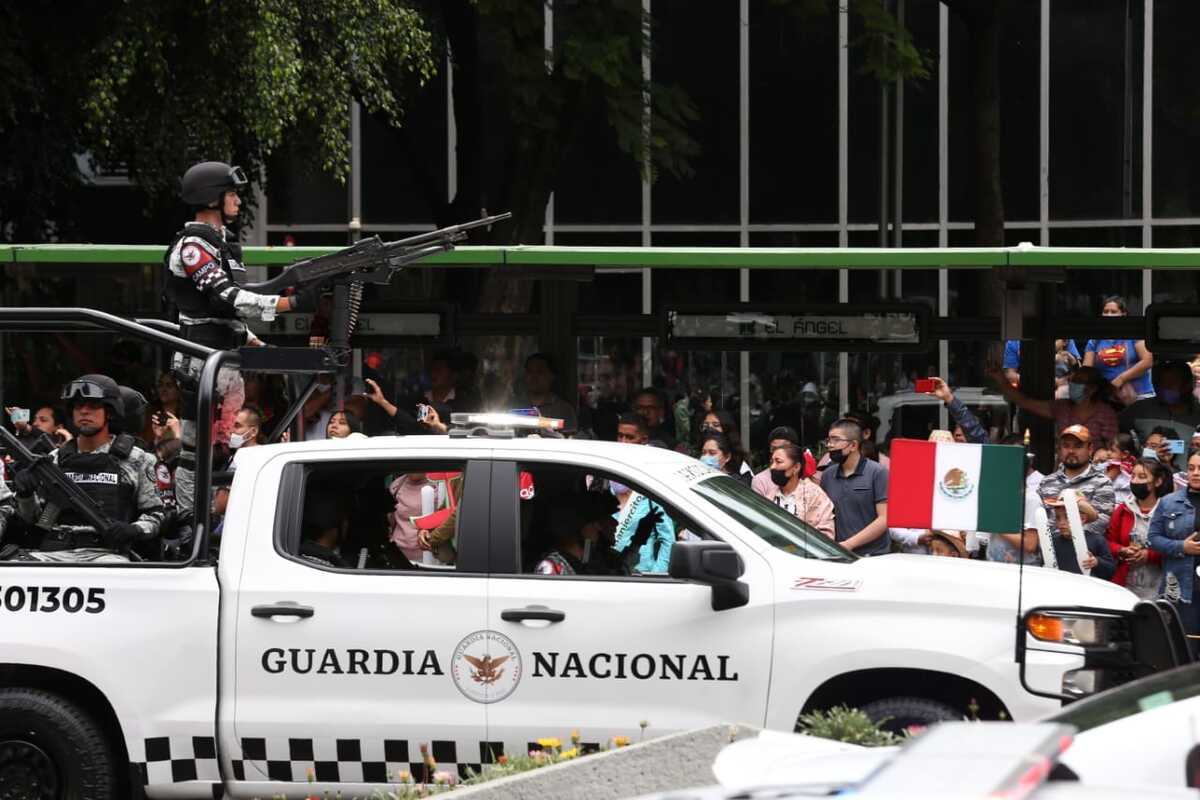 Guardia Nacional destaca equipo y armamento en Desfile militar | Octavio Hoyos