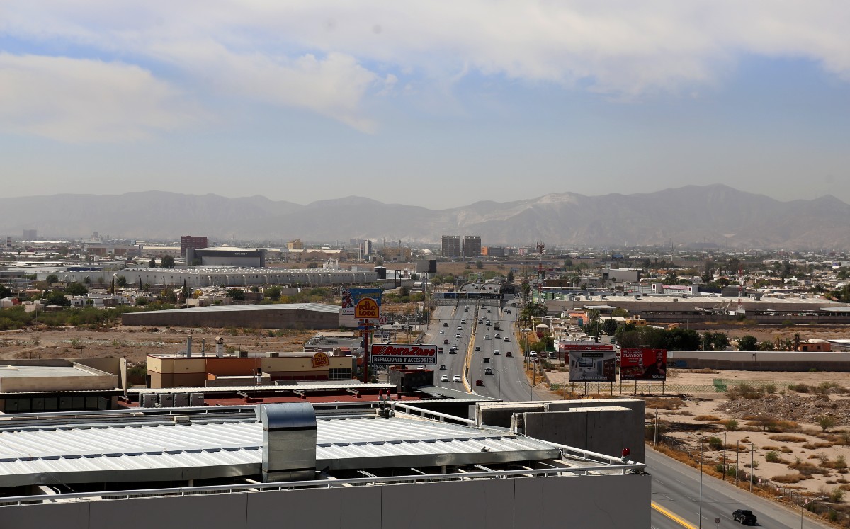 Torreón desde las alturas. (Mauricio Román)