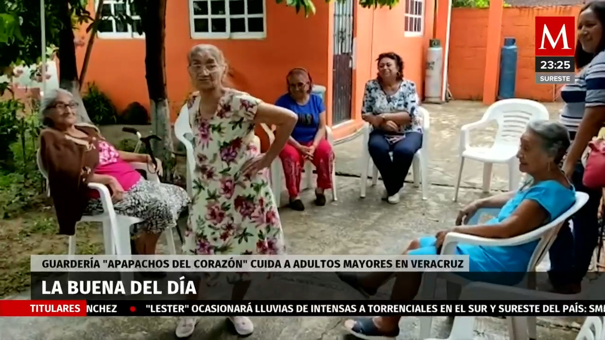Apapachos del corazon' cuida a adultos mayores en Veracruz