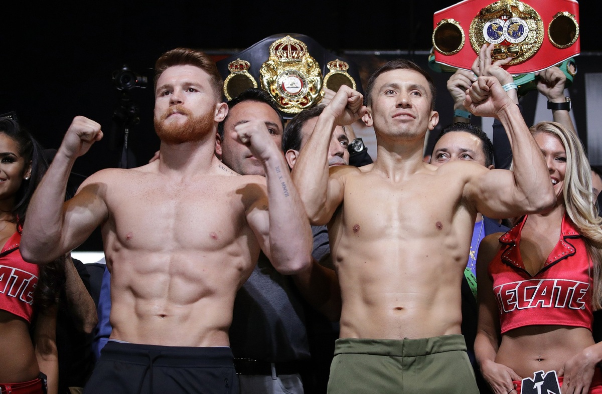 'Canelo' Álvarez y Gennady Golovkin
