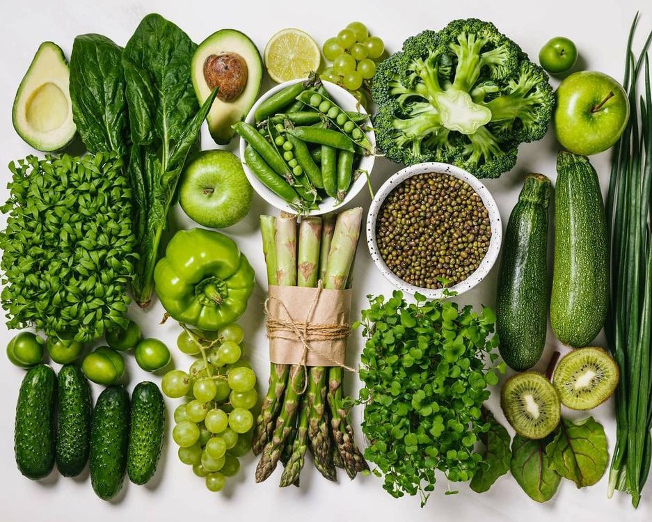 verduras verdes
