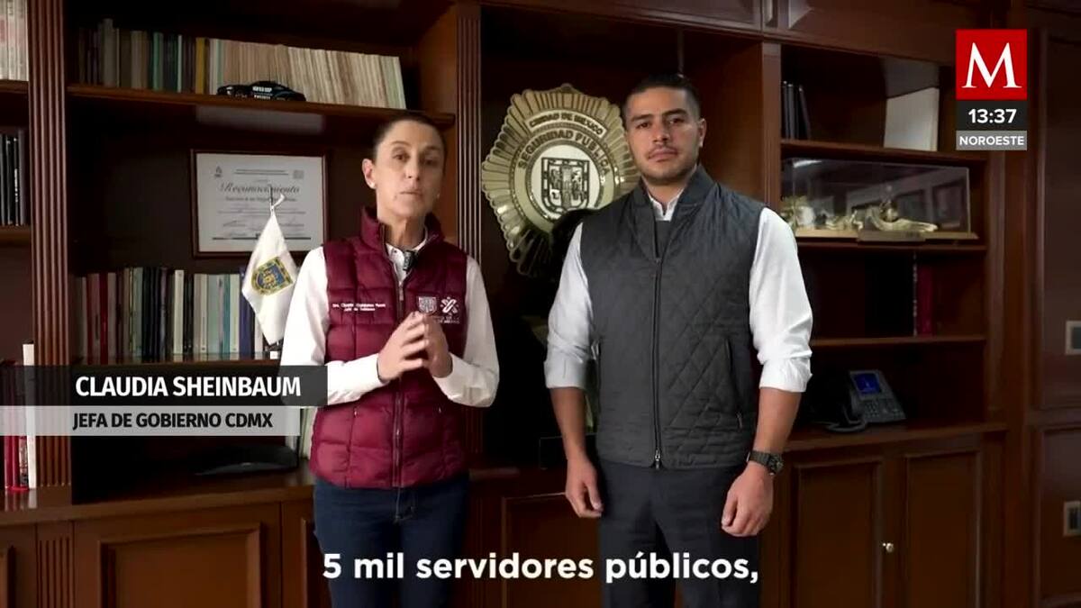 ‘Listos para el simulacro’: Sheinbaum