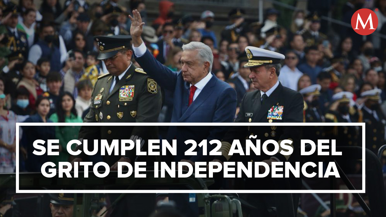 Resumen del desfile militar 2022 con motivo de la Independencia de México