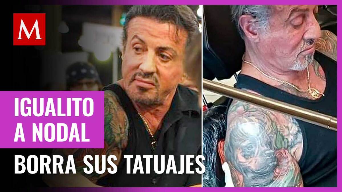 Sylvester Stallone borra tatuaje de su exesposa
