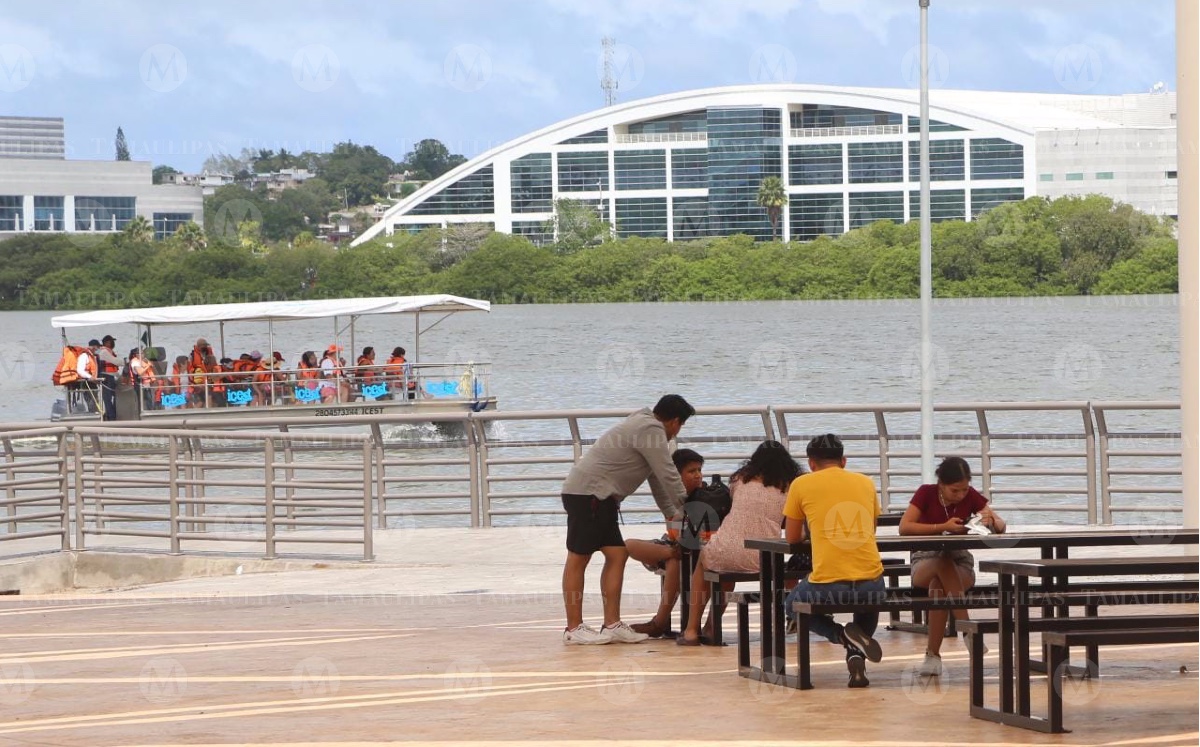 Turismo en Tampico en puente del 16 de septiembre de 2022. (Yazmín Sánchez)