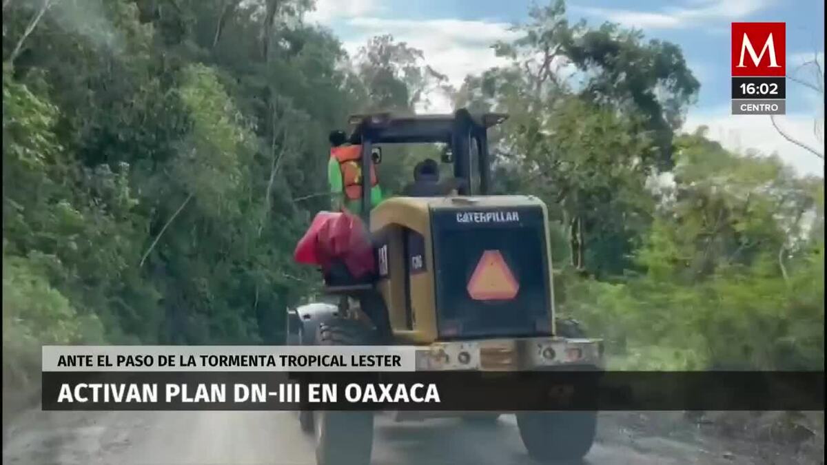 Activan Plan DN-III en Oaxaca