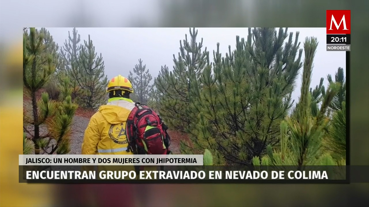 Colima. Localizan a personas extraviadas en el Parque Nacional Nevado