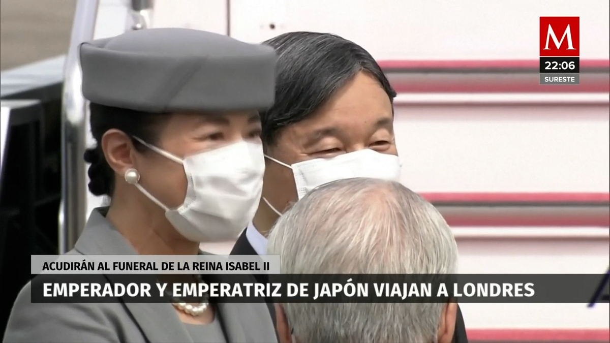 Emperador de Japón planea asistir al funeral de la reina Isabel II
