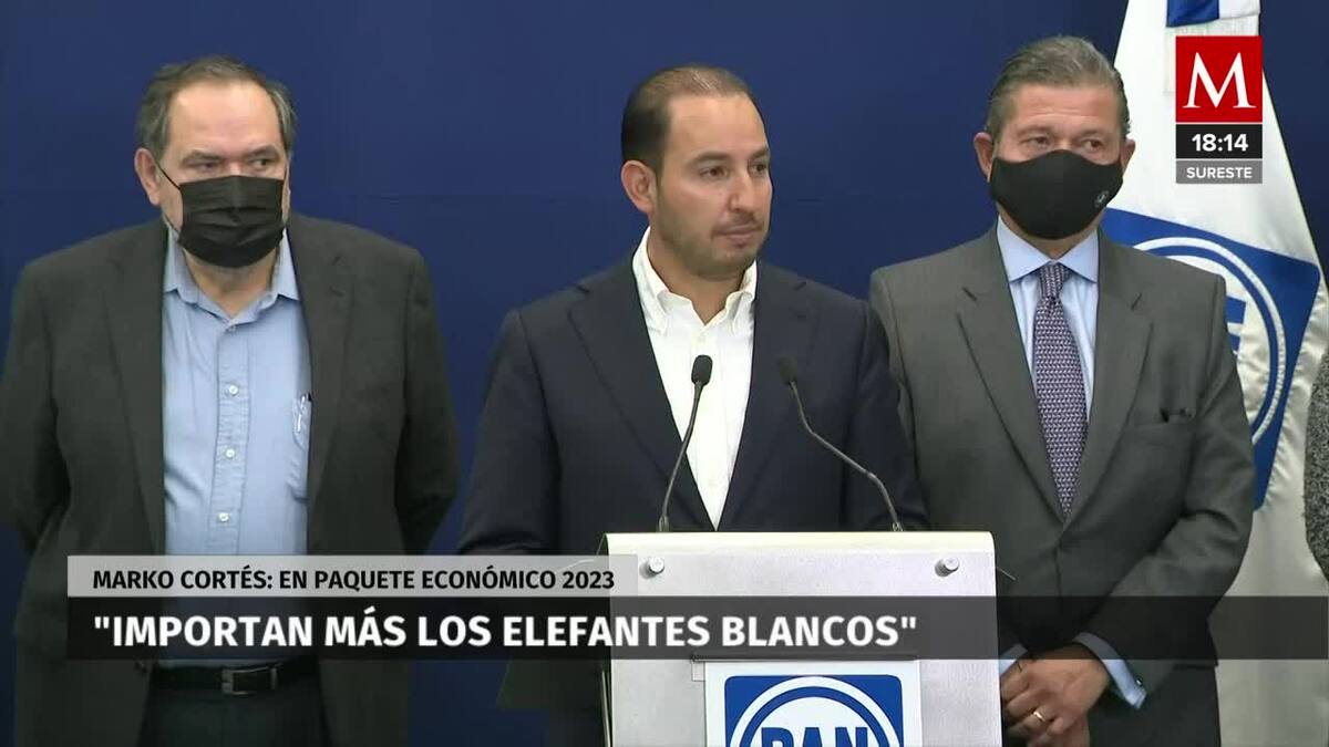 “Importan más elefantes blancos”: Marko Córtes