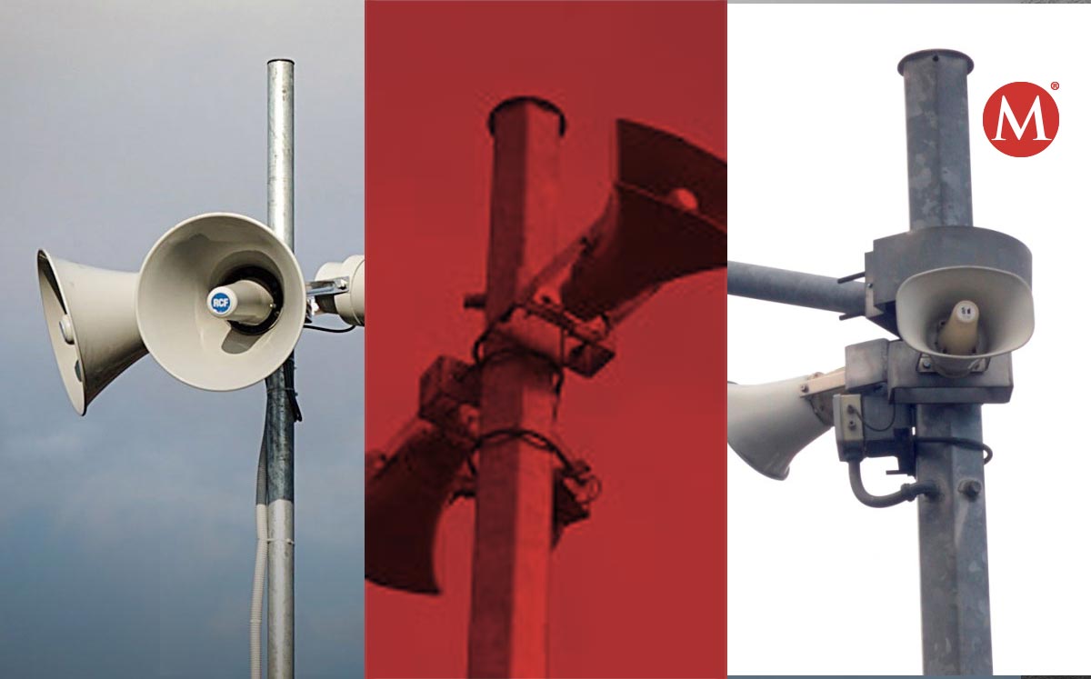 Altavoces del C5 de CdMx.