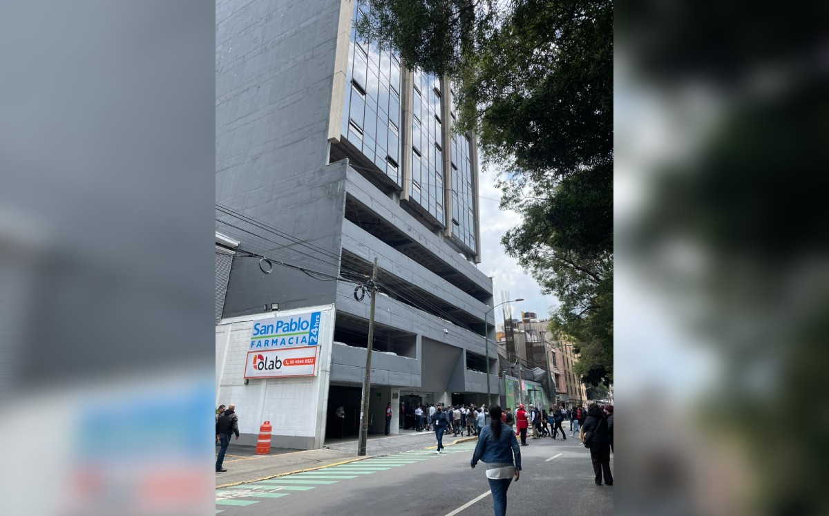 Daños menores en edificios de CdMx