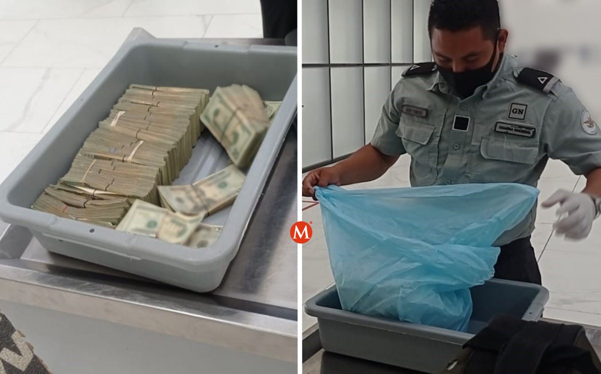 Detienen a hombre que ingresó a Tamaulipas con 30 mil dólares.