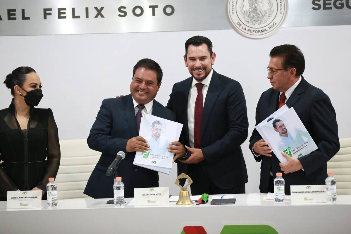 Israel Félix Soto, presidente municipal de Mineral de la Reforma. (Especial)