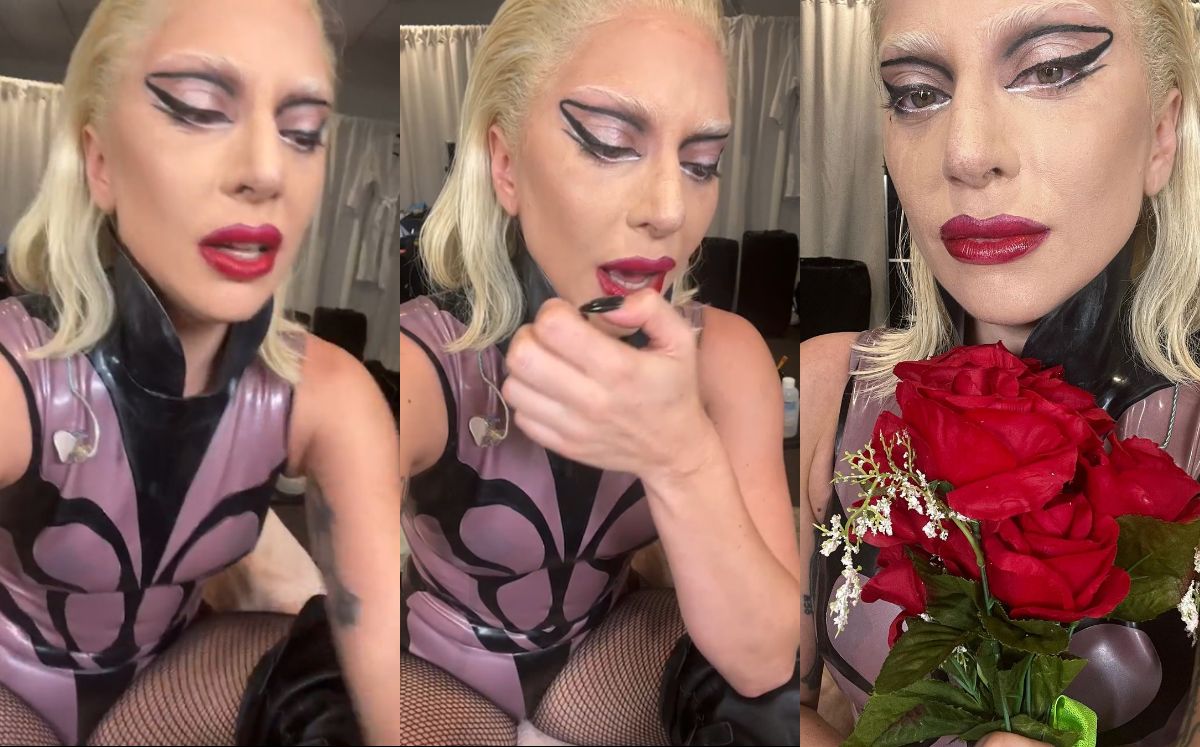 Lady Gaga rompe en llanto (Instagram).