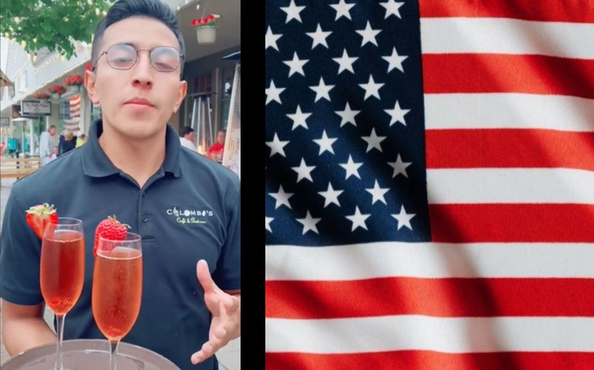 Mesero se hace viral al revelar cuánto gana en Estados Unidos por día | ESPECIAL