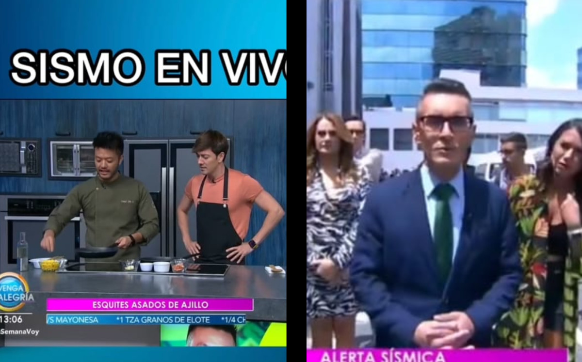 Sismo hoy 19S: así vivieron el temblor los conductores de VLA en plena transmisión en vivo | ESPECIAL