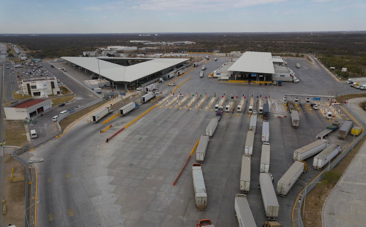 Aduana de Nuevo Laredo, en Tamaulipas, abarca la mayor recaudación de México. | Foto: ANAM