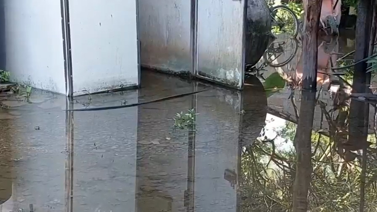 En Chiapas se registran inundaciones y encharcamientos tras fuertes lluvias