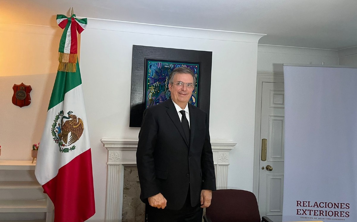 Ebrard Rusia y Ucrania