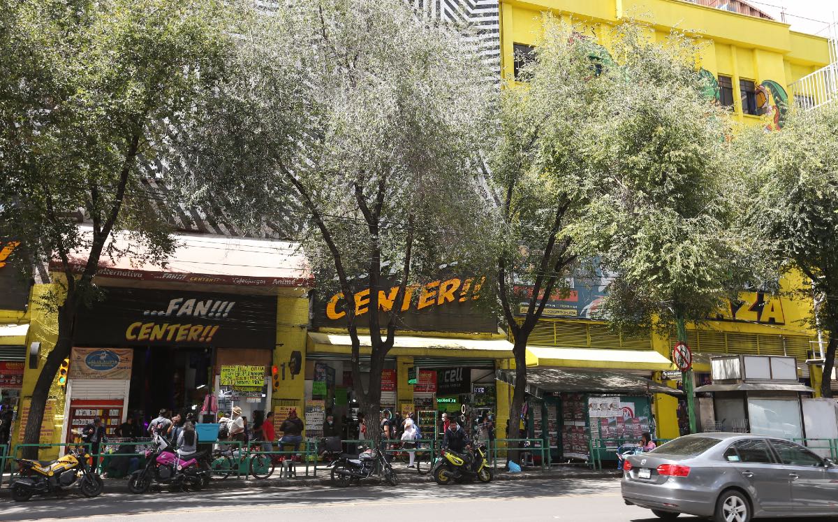 Edificios afectados por el sismo