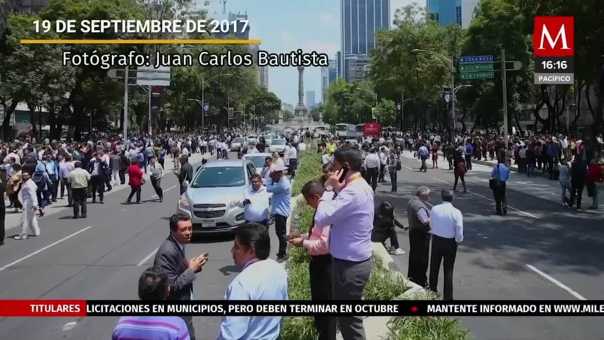 El Sismo de 2017 narrado por fotógrafos de MILENIO