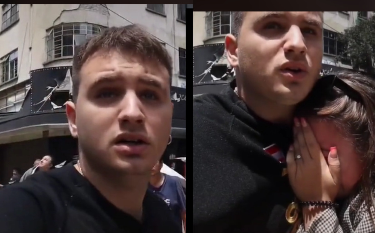 Españoles viven sismo por primera vez en México; reacción se hace viral | ESPECIAL