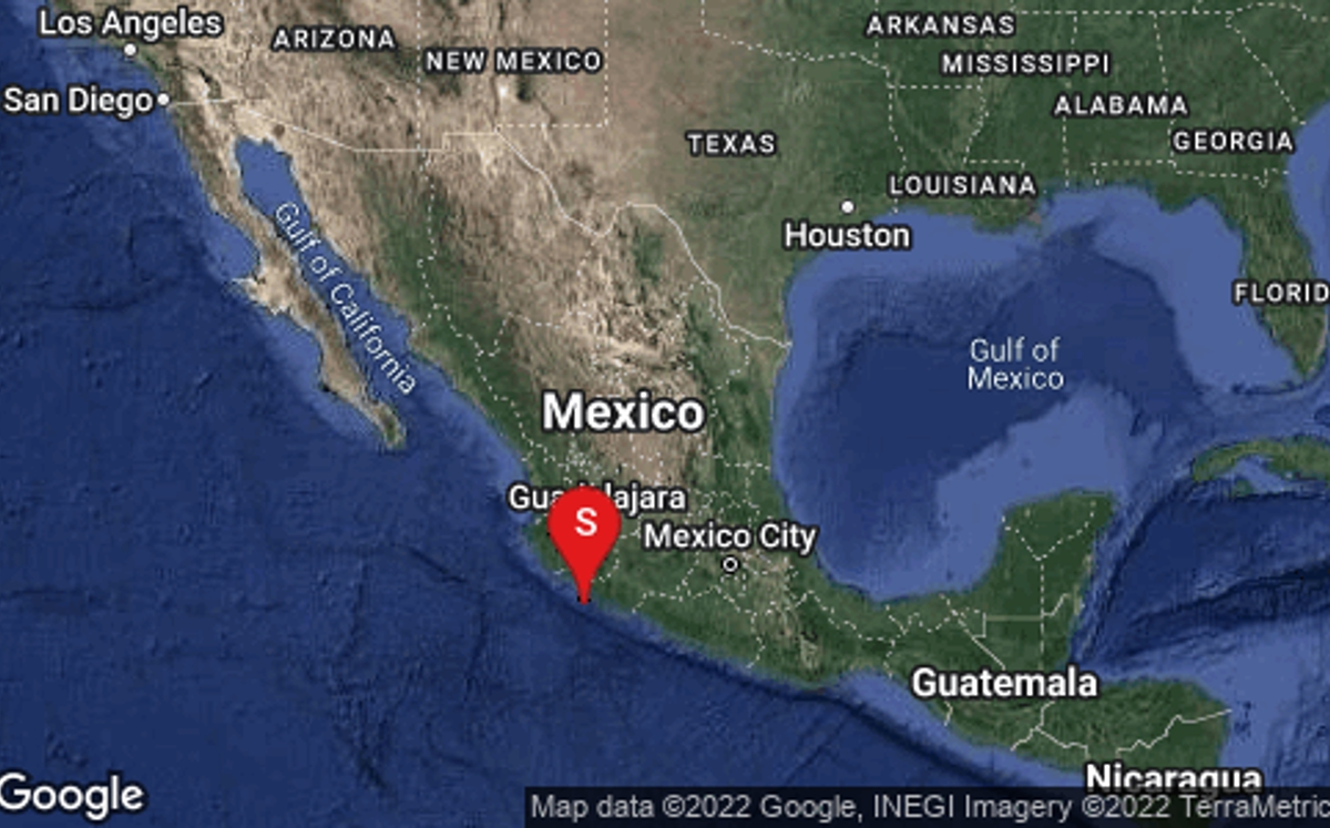El sismo en Tecomán,  Colima, se registró durante la madrugada del martes. | SSM