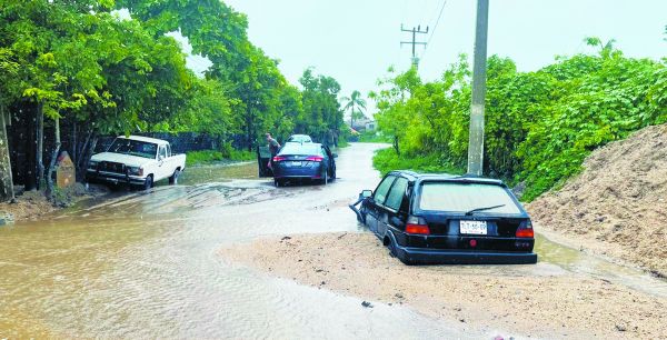 El temporal afectó 10 municipios en las regiones Costa, Mixteca, Istmo y Cuenca del Papaloapan. Oscar Rodríguez