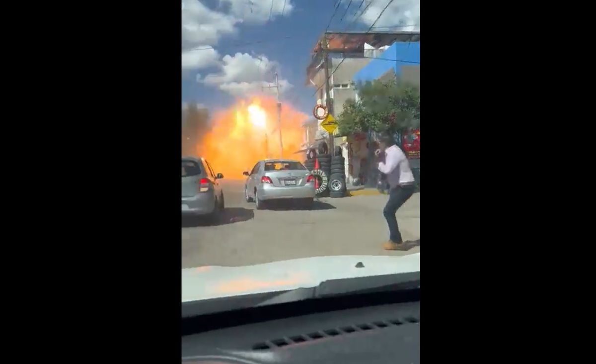 Al menos 12 personas resultaron lesionadas. (Captura de pantalla)