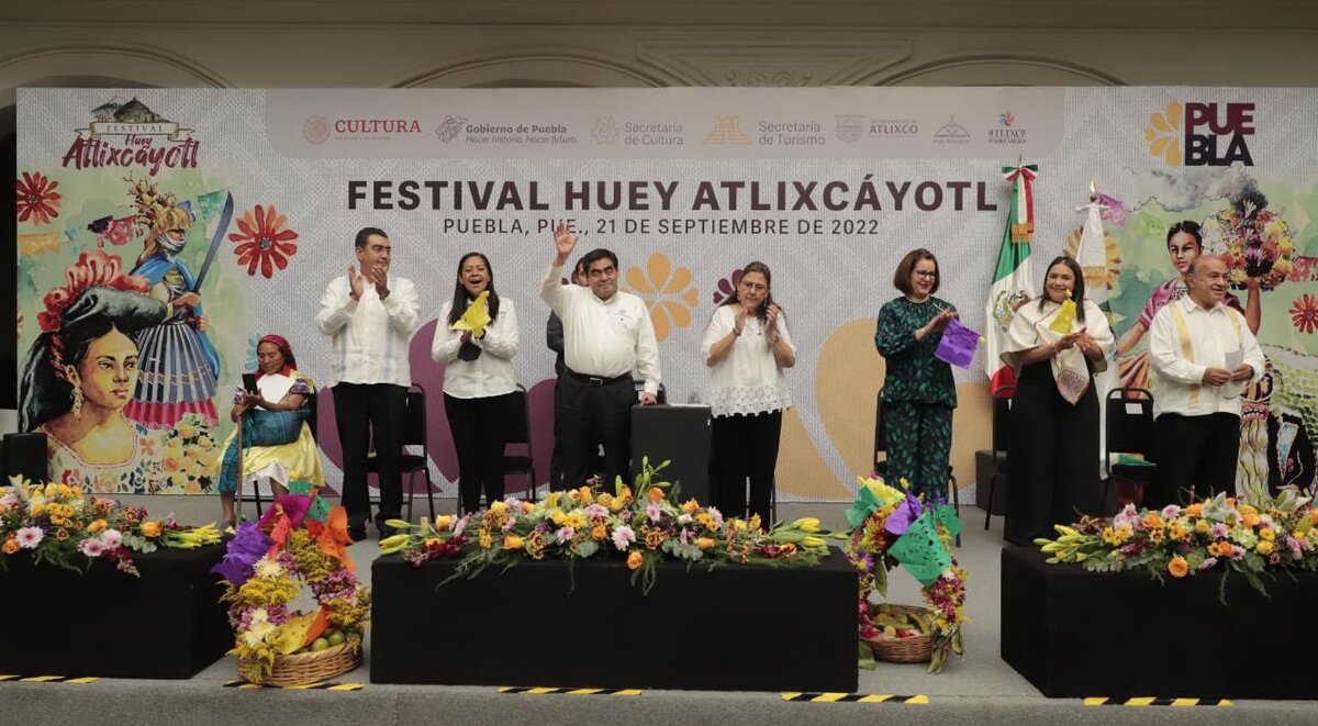 Barbosa encabeza Convite del Festival Huey Atlixcáyotl | Especial