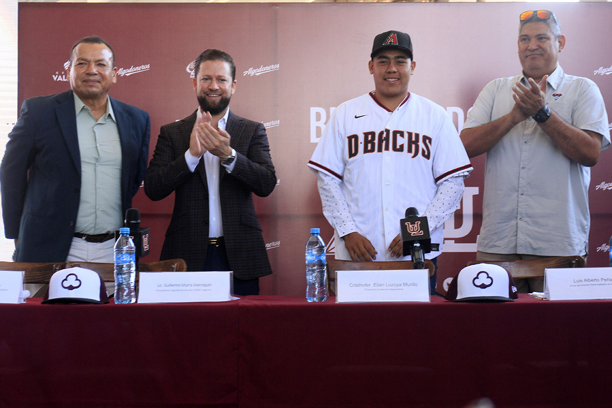 La organización de Grandes Ligas pretende foguear al de Torreón para en un futuro tenerlo en su primer equipo. (Mauricio Román)